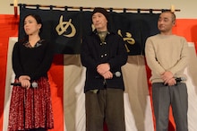 「続・深夜食堂」公開記念イベントの様子。