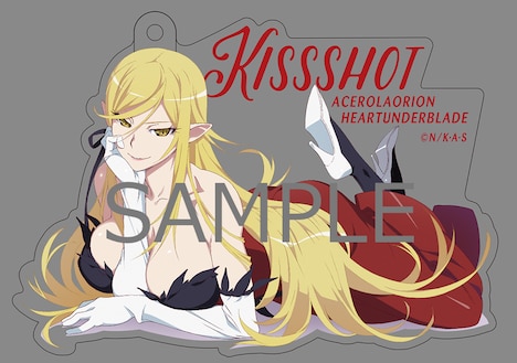 セブンイレブン限定「傷物語〈III冷血篇〉」描き下ろしクリアキーホルダー付きチケット