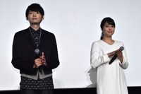 「L－エル－」初日舞台挨拶の様子。