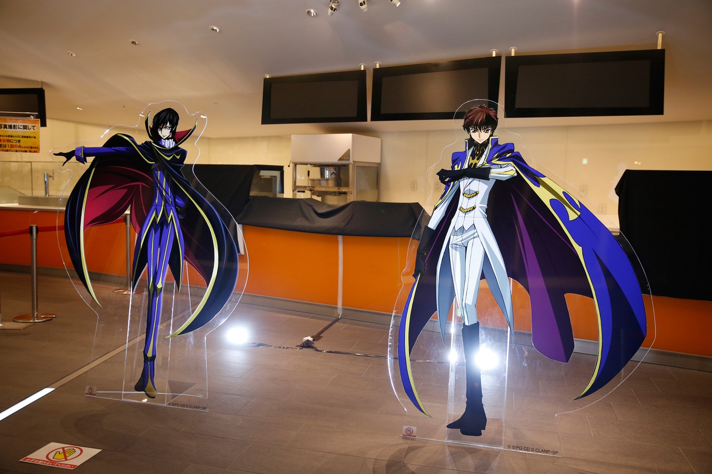 「コードギアス 反逆のルルーシュ キセキのアニバーサリー」会場の様子。