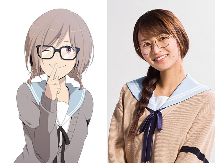 岡崎紗絵演じる小野屋杏と原作イラスト。(c)夜宵草/comico