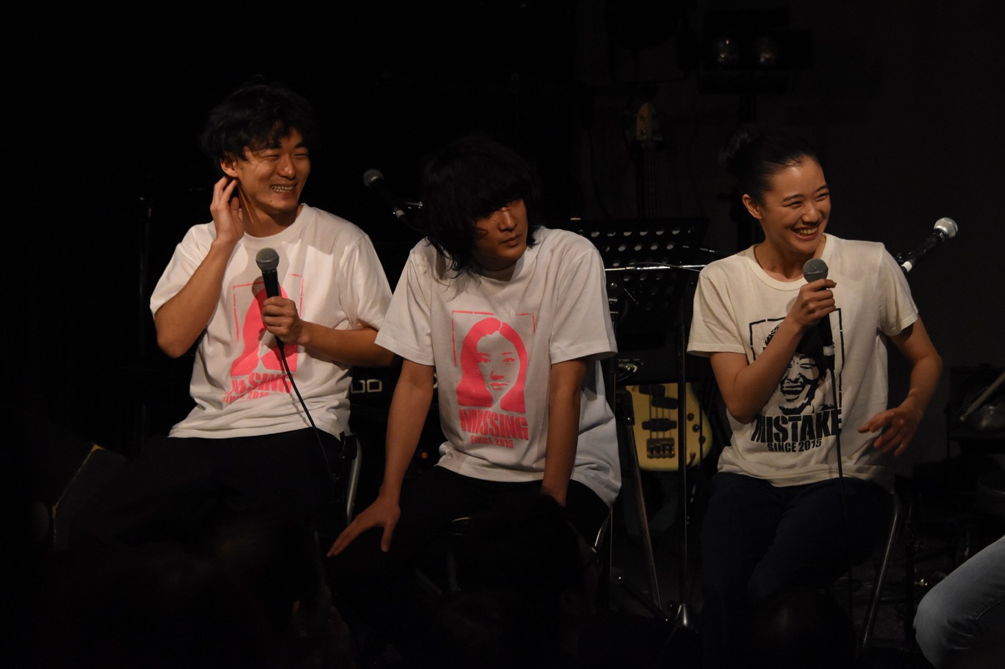 映画「アズミ・ハルコは行方不明」前前前夜祭の様子。
