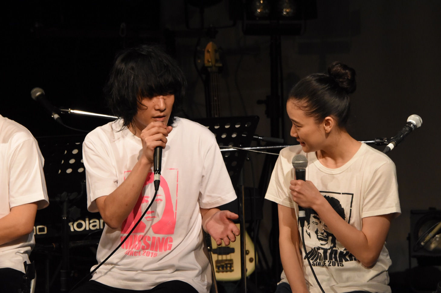 映画「アズミ・ハルコは行方不明」前前前夜祭の様子。