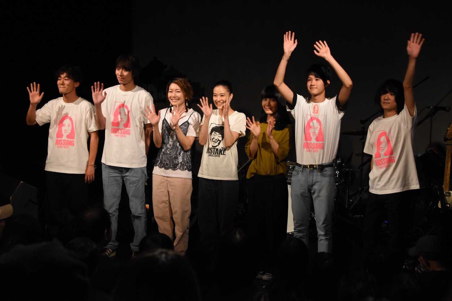 映画「アズミ・ハルコは行方不明」前前前夜祭の様子。