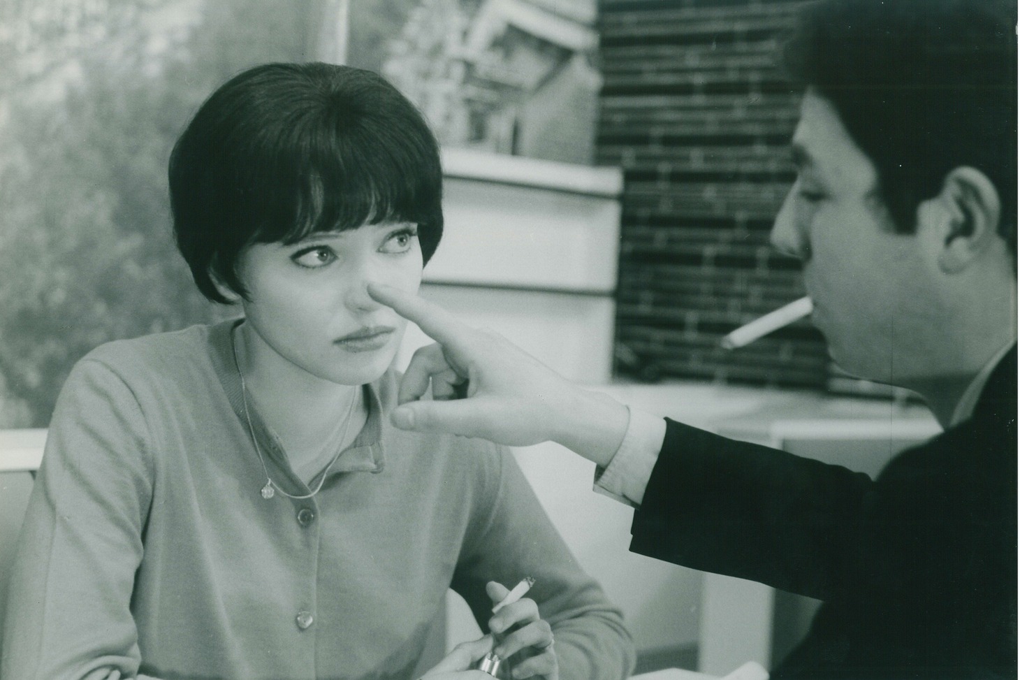 「女と男のいる舗道」  (c)1962.LES FILMS DE LA PLEIADE.Paris