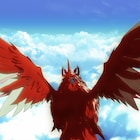 映画「モンスト」予告編、大空を羽ばたく赤いドラゴンが登場