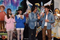 「モンスターストライク THE MOVIE はじまりの場所へ」イベントの様子。