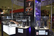 「ターミネーター」シリーズの展示コーナー。