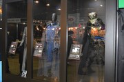 ワーナー・ブラザースの展示コーナー。