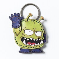 「ニコチャン大王キーホルダー」