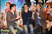 「モンスターストライク THE MOVIE はじまりの場所へ」トークイベントの様子。
