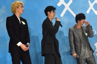 「キセキ ーあの日のソビトー」完成披露の様子。