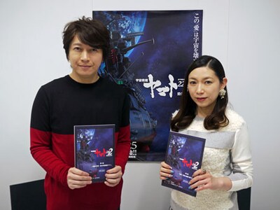 左から小野大輔、桑島法子。