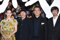 「海賊とよばれた男」初日舞台挨拶の様子。