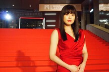 第1回マカオ国際映画祭に参加した冨手麻妙。