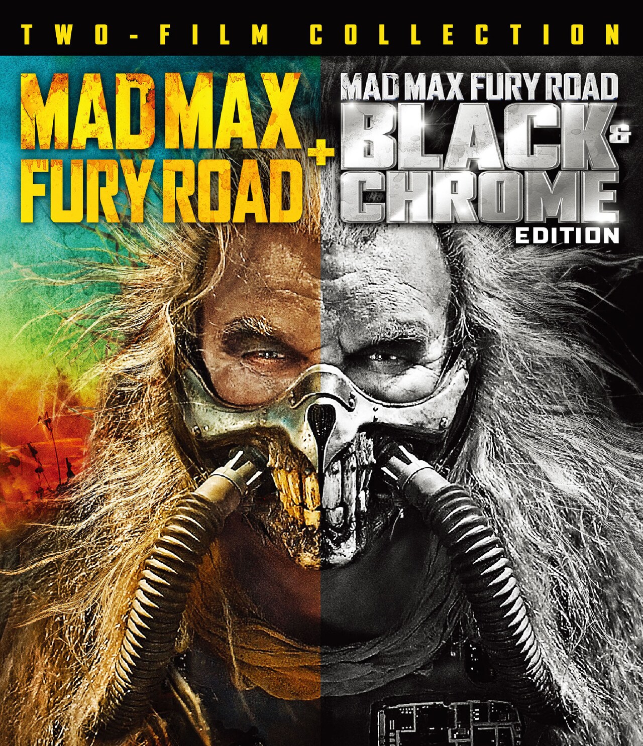 「マッドマックス 怒りのデス・ロード」＜ブラック＆クローム＞エディション Blu-rayジャケット
