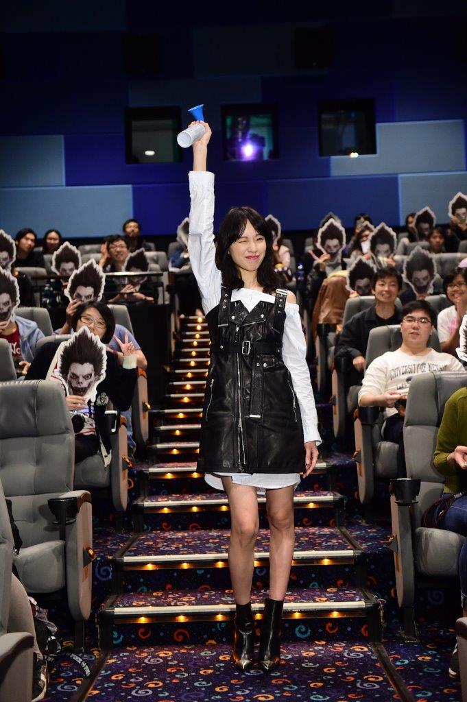 「デスノート Light up the NEW world」香港イッキ見上映会に参加した戸田恵梨香。