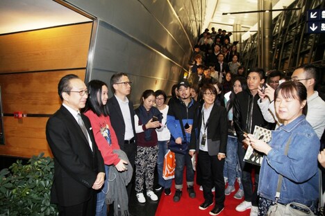 第1回マカオ国際映画祭の様子。