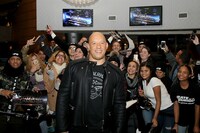「ワイルド・スピード ICE BREAK」ファンイベントでのヴィン・ディーゼル。