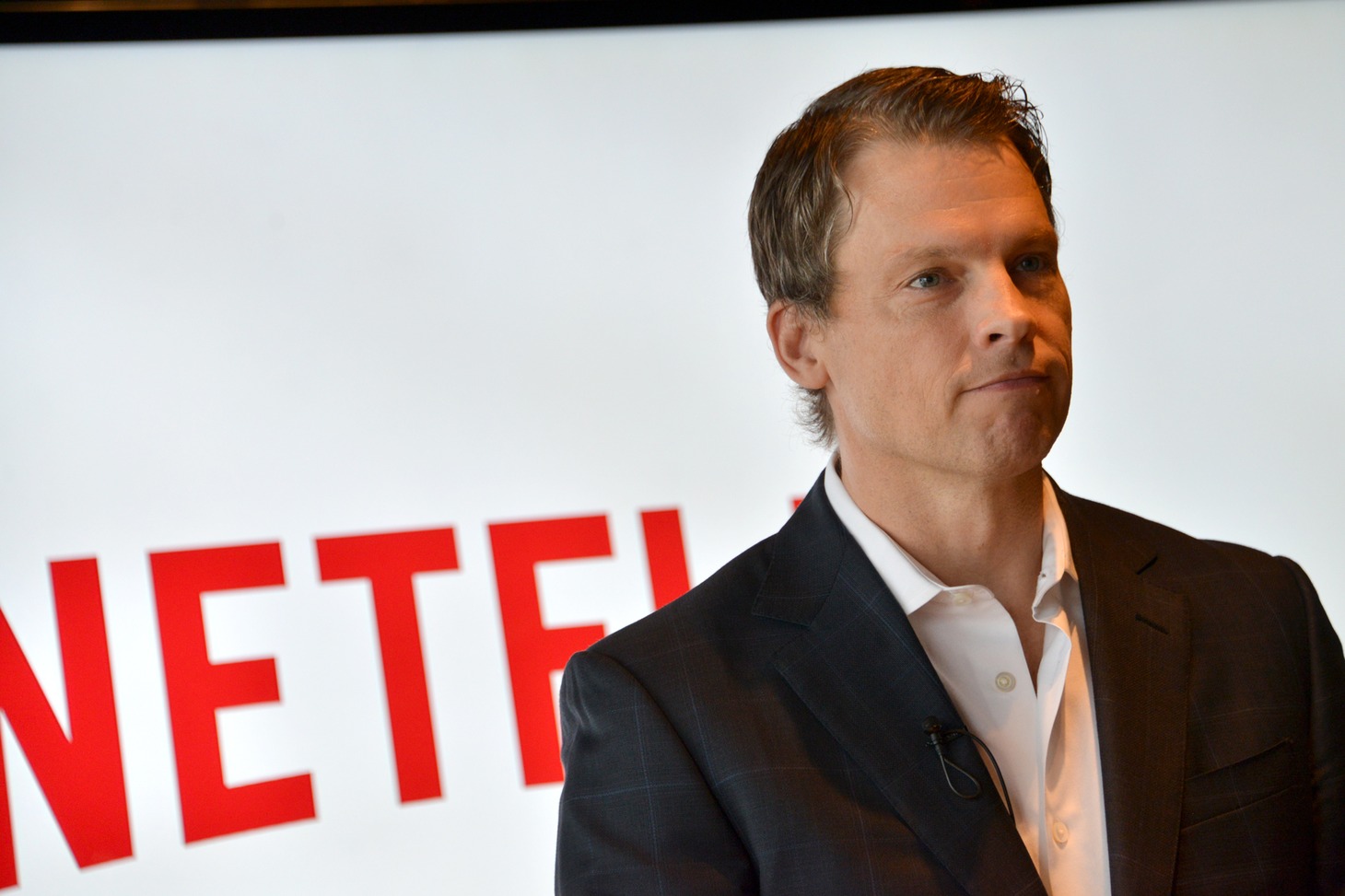 Netflix日本法人代表のグレッグ・ピーターズ。
