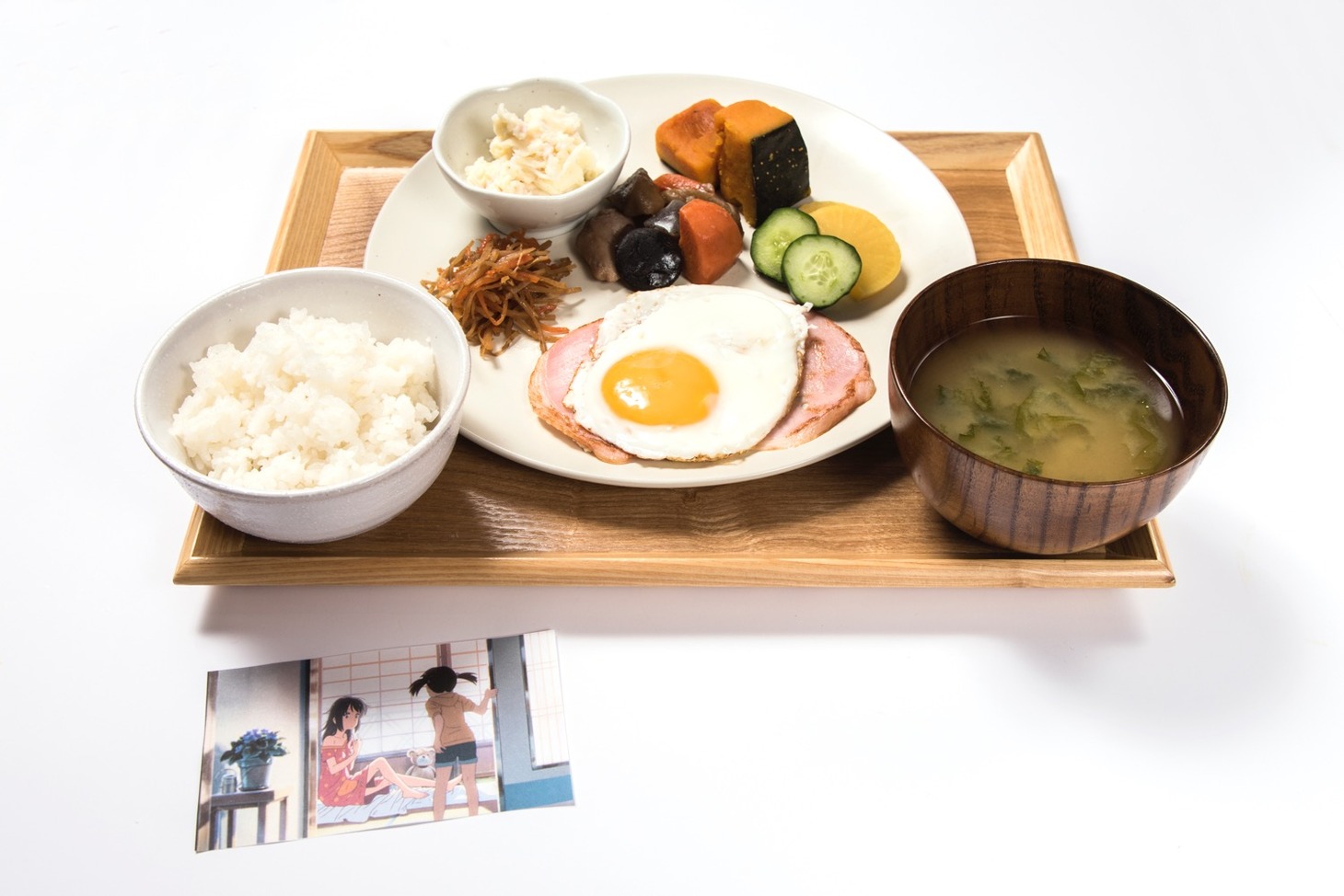 「あなたも入れ替わってる!? 立花家と宮水家の朝食」場面カットカード付き（1382円）