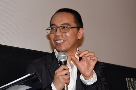 楽しげに話すアピチャッポン・ウィーラセタクン。