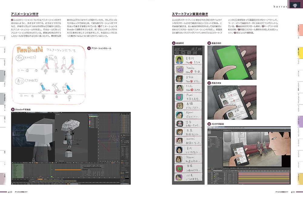 「アニメCGの現場 2017 ーCGWORLD特別編集版ー」中面