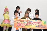 「仮面ライダー平成ジェネレーションズ Dr.パックマン対エグゼイド&ゴースト with レジェンドライダー」大ヒット御礼舞台挨拶の様子。