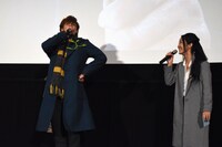 「ファンタスティック・ビーストと魔法使いの旅」大ヒット公開記念舞台挨拶の様子。