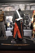 「映画『ローグ・ワン／スター・ウォーズ・ストーリー』公開記念 もうひとつのスター・ウォーズ展」展示の様子。