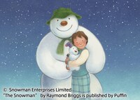 「スノーマンとスノードッグ」