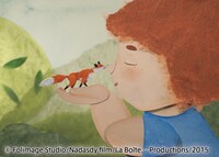 「ちっちゃいキツネとおんなのこ」