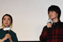 上白石萌音と神木隆之介。