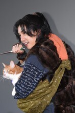 大野拓朗と金時。