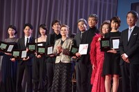 第29回日刊スポーツ映画大賞表彰式の様子。