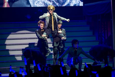 「PERFECT RUITO」より。左から許峰、青柳塁斗、石賀和輝。