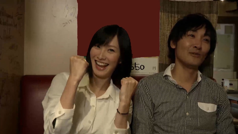 「忍び道（仮）」より、長澤奈央（左）と山本康平（右）。(c)TTFC　