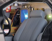 1/8スケールのデロリアンのフラックスキャパシター。