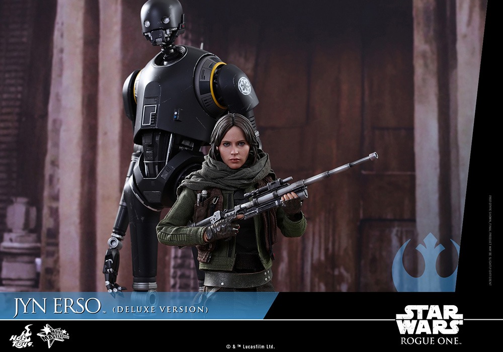 K-2SOとジン・アーソのフィギュア。