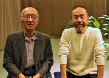 左から半藤一利、塚本晋也。