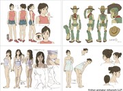 「旅のロボから」展より。