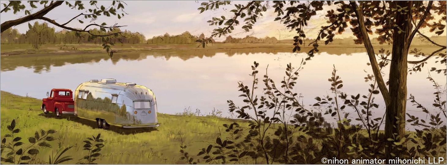 「旅のロボから」展より。