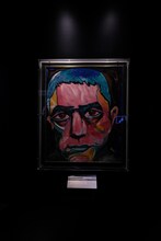 デヴィッド・ボウイが描いた三島由紀夫の肖像画。