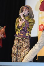 名乗りを披露する南羽翔平。