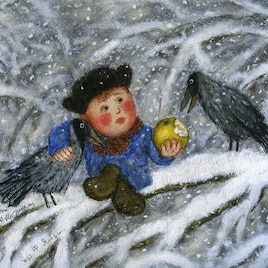 ユーリー・ノルシュテイン作品の版画展開催、「話の話」や「外套」など14点展示