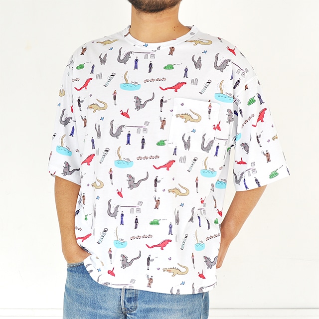 「シン・ゴジラ」×鬼頭祈 ビッグTシャツ（4212円）