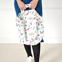 「シン・ゴジラ」×鬼頭祈 キャンバスショルダートート（3780円）