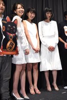 「牝猫たち」初日舞台挨拶の様子。