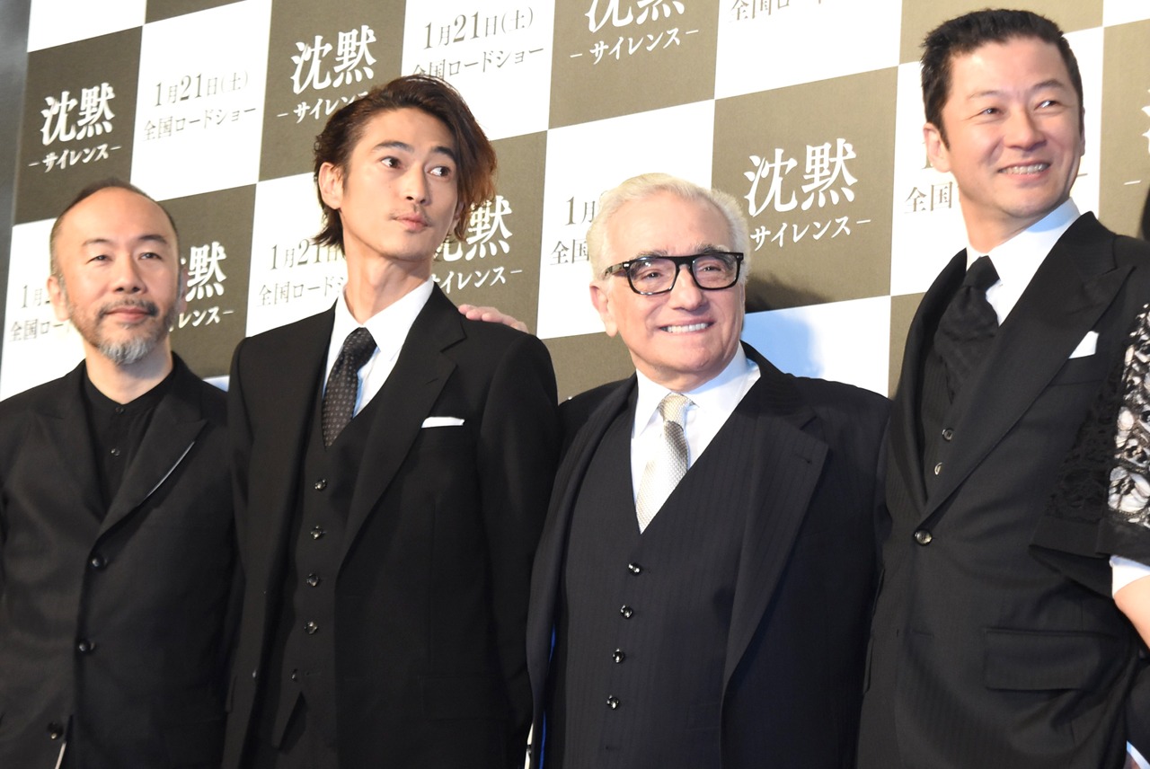 「沈黙－サイレンス－」ジャパンプレミアの様子。