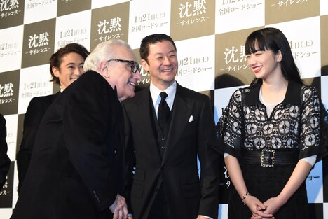 「沈黙-サイレンス-」ジャパンプレミアの様子。
